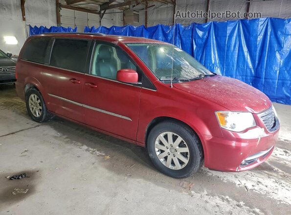 2C4RC1BG8GR200624 2016 CHRYSLER TOWN Красный Передняя правая четверть