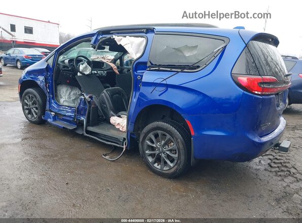 2C4RC1BG8MR556440 2021 CHRYSLER PACIFICA Синий Задняя левая четверть