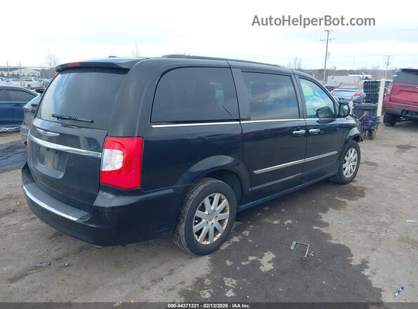 2C4RC1BG9GR133385 2016 CHRYSLER TOWN & COUNTRY Black Tył prawy