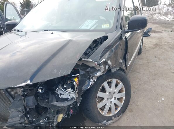 2C4RC1BG9GR133385 2016 CHRYSLER TOWN & COUNTRY Black Widok z przodu