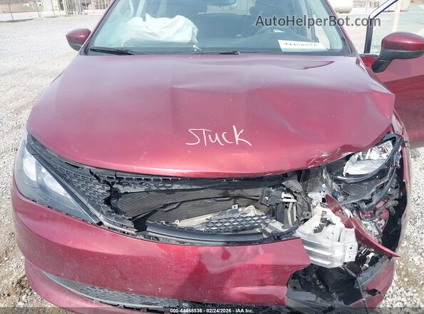2C4RC1CG3NR166006 2022 CHRYSLER VOYAGER Burgundy Հետևի տեսք