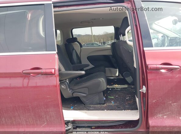 2C4RC1CG3NR166006 2022 CHRYSLER VOYAGER Burgundy VIN կոդի պիտակի տեսք