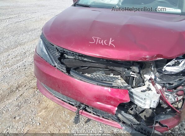 2C4RC1CG3NR166006 2022 CHRYSLER VOYAGER Burgundy 