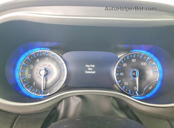 2C4RC1CG3SR525107 2025 CHRYSLER VOYAGER White Vista del cuadro de instrumentos