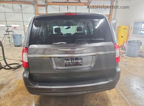 2C4RC1CG6GR221485 2016 CHRYSLER TOWN Gray Widok z tyłu