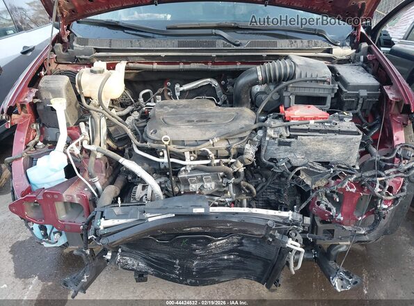 2C4RC1CG6NR103921 2022 CHRYSLER VOYAGER Maroon Widok z tyłu
