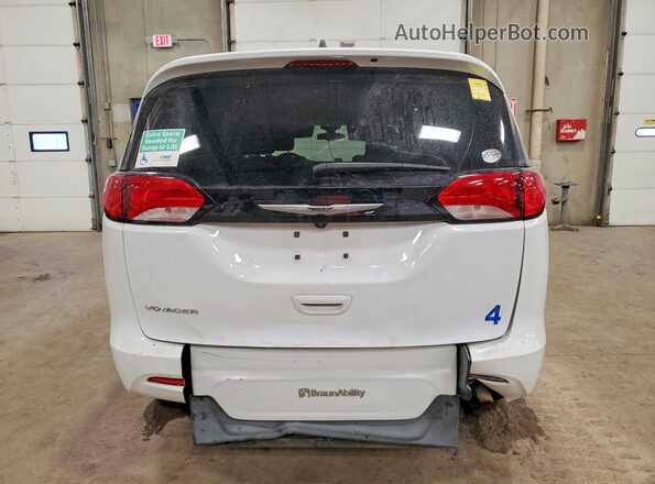 2C4RC1CG8NR204491 2022 CHRYSLER VOYAGER White უკანა ხედი