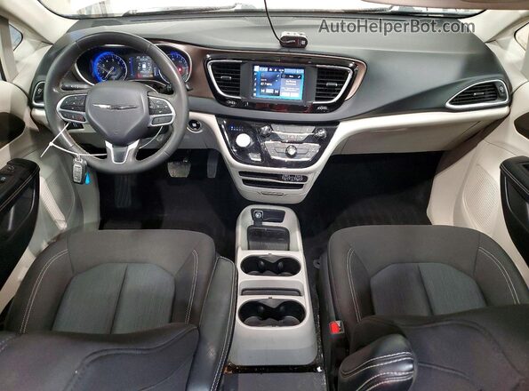 2C4RC1CG8NR204491 2022 CHRYSLER VOYAGER White წინა პანელის ხედი