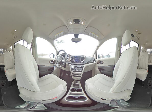 2C4RC1DG7HR552592 2017 CHRYSLER PACIFICA Бордовый Панорамный вид салона 360°