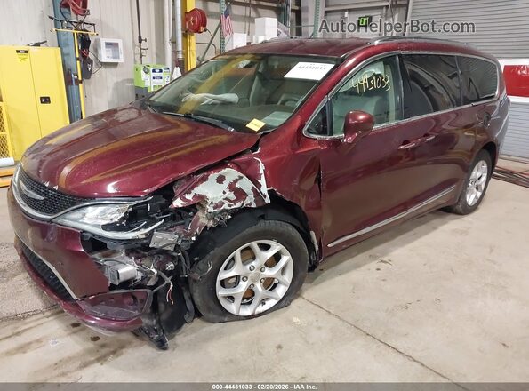 2C4RC1EG8HR551045 2017 CHRYSLER PACIFICA Red Vista tres cuartos delantera izquierda