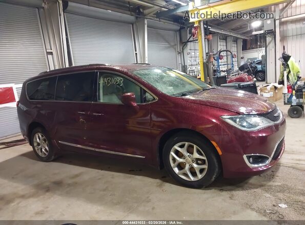 2C4RC1EG8HR551045 2017 CHRYSLER PACIFICA Red Vista interior trasera
