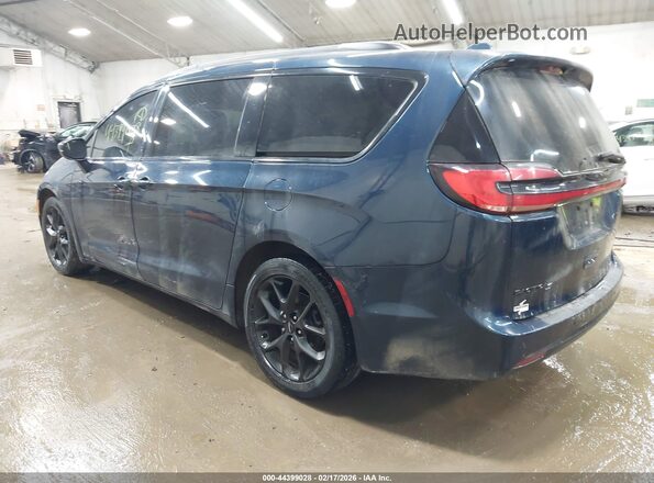 2C4RC1FG0MR593315 2021 CHRYSLER PACIFICA Синий Задняя левая четверть
