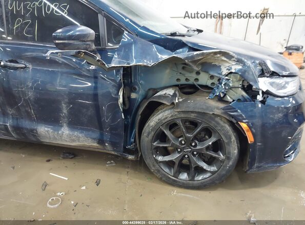 2C4RC1FG0MR593315 2021 CHRYSLER PACIFICA Синий Вид спереди