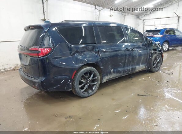 2C4RC1FG0MR593315 2021 CHRYSLER PACIFICA Синий Задняя правая четверть