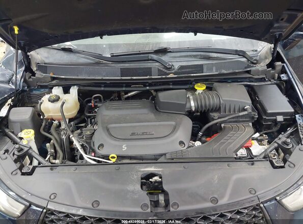 2C4RC1FG0MR593315 2021 CHRYSLER PACIFICA Синий Вид сзади