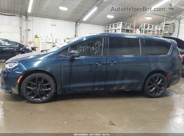 2C4RC1FG0MR593315 2021 CHRYSLER PACIFICA Синий Панорамный вид салона 360°
