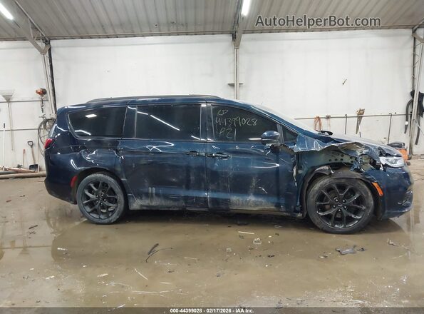 2C4RC1FG0MR593315 2021 CHRYSLER PACIFICA Синий Вид задней части салона