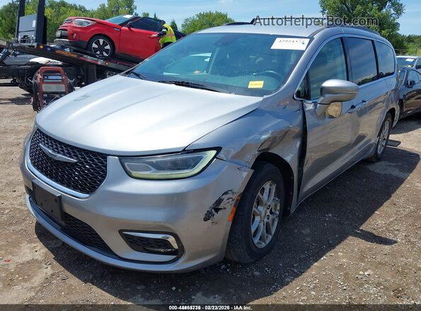 2C4RC1FG9MR511632 2021 CHRYSLER PACIFICA Silver Առջևի ձախ երեք քառորդ տեսարան