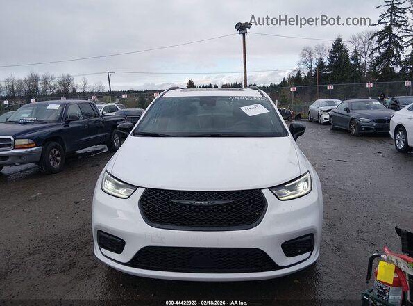 2C4RC1GG0SR562299 2025 CHRYSLER PACIFICA Белый Вид щитка приборов