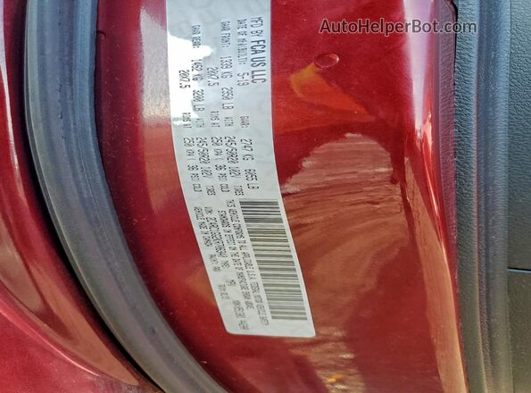 2C4RC1GG2KR706340 2019 CHRYSLER PACIFICA Темно-бордовый 
