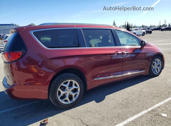 2C4RC1GG5KR730244 2019 CHRYSLER PACIFICA Red Rear right