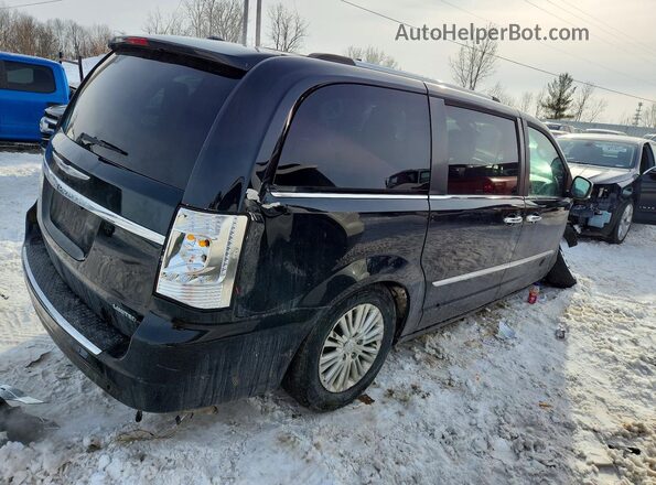 2C4RC1JG6GR232456 2016 CHRYSLER TOWN Black Tył prawy