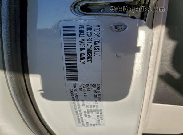 2C4RC1L71MR590217 2021 CHRYSLER PACIFICA Cream 