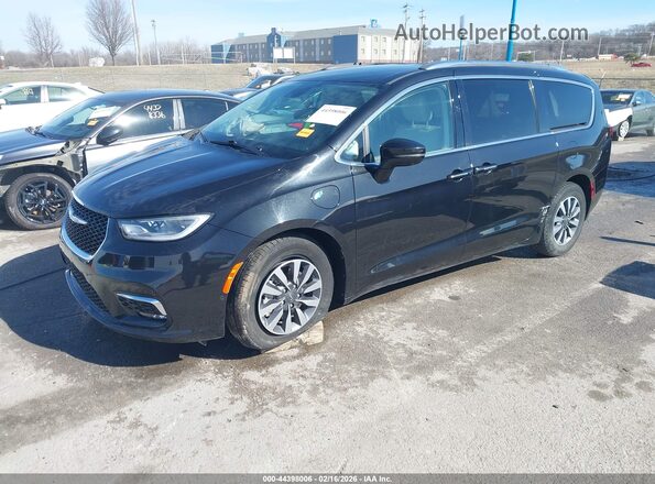2C4RC1L71MR599242 2021 CHRYSLER PACIFICA Black Առջևի ձախ երեք քառորդ տեսարան