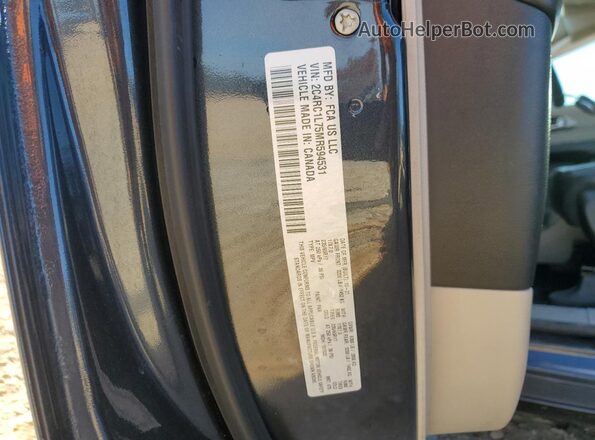 2C4RC1L75MR594531 2021 CHRYSLER PACIFICA Серый Вид наклейки с VIN-кодом