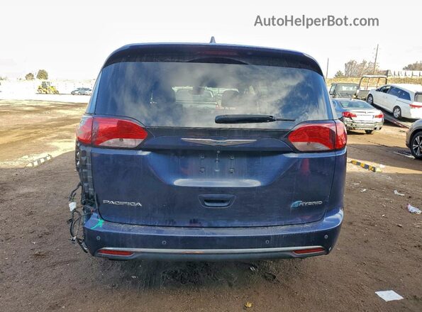 2C4RC1N75JR178469 2018 CHRYSLER PACIFICA Blue Widok z tyłu