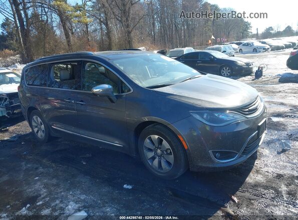 2C4RC1N77HR739930 2017 CHRYSLER PACIFICA Gray Widok wnętrza z tyłu