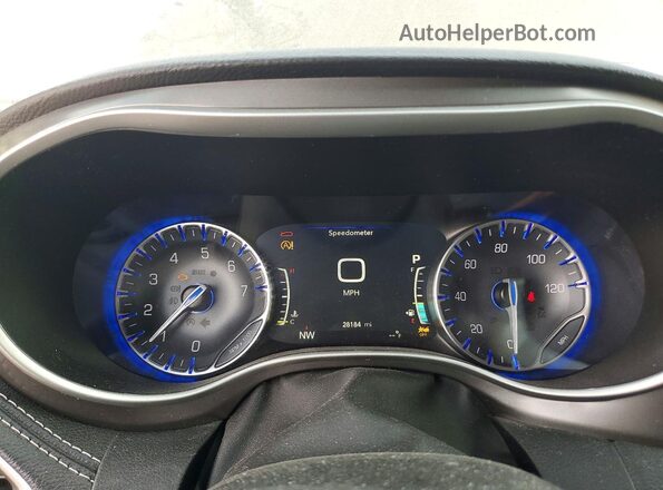 2C4RC3BG5RR157293 2024 CHRYSLER PACIFICA Черный Вид щитка приборов