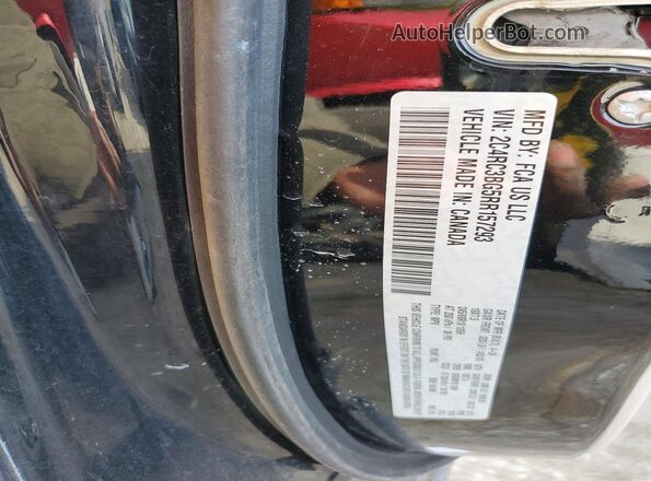 2C4RC3BG5RR157293 2024 CHRYSLER PACIFICA Черный Панорамный вид салона 360°