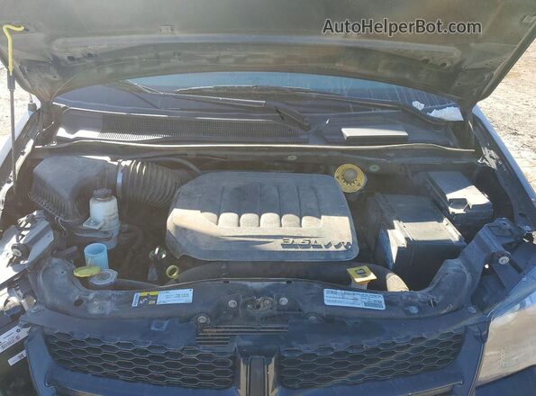 2C4RDGBG0LR240481 2020 DODGE GRAND Black Widok komory silnika