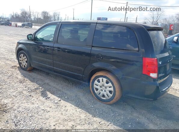 2C4RDGBG7GR151819 2016 DODGE GRAND CARAVAN Black Հետևի ձախ