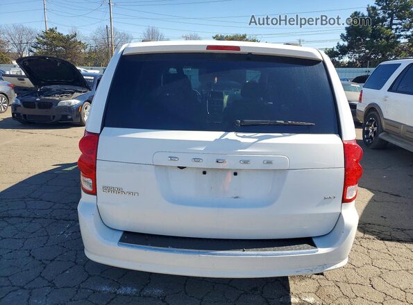 2C4RDGCG3GR383381 2016 DODGE GRAND White Vista trasera