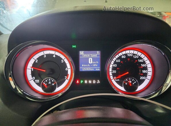 2C4RDGCG3LR181098 2020 DODGE GRAND Серый Вид щитка приборов