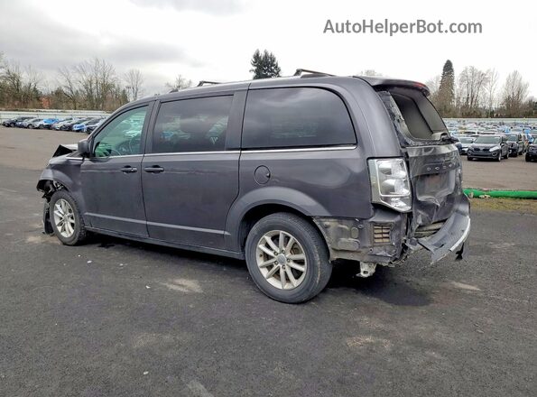 2C4RDGCG4JR216437 2018 DODGE GRAND Black Задня ліва чверть