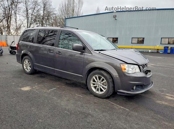 2C4RDGCG4JR216437 2018 DODGE GRAND Black Передня права чверть