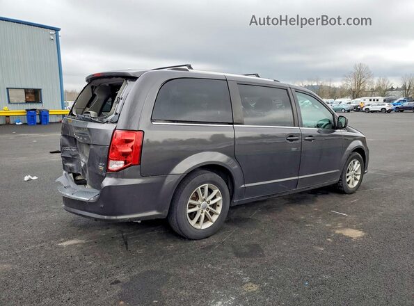 2C4RDGCG4JR216437 2018 DODGE GRAND Black Задня права чверть