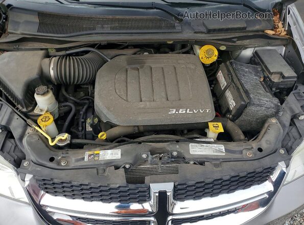 2C4RDGCG8GR335715 2016 DODGE GRAND Silver Engine compartment view