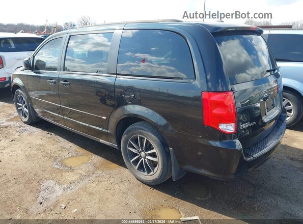 2C4RDGCG9HR824271 2017 DODGE GRAND CARAVAN Gray Trasero izquierdo