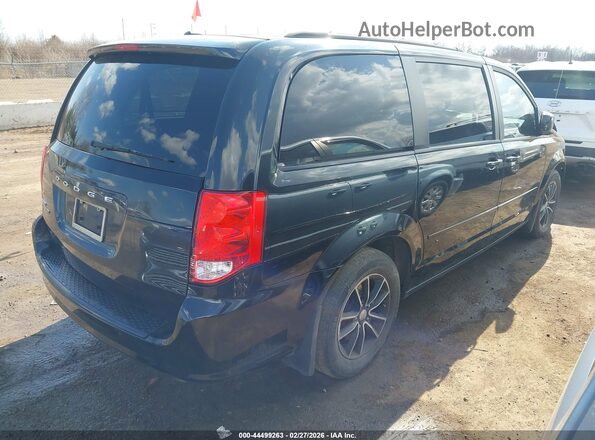 2C4RDGCG9HR824271 2017 DODGE GRAND CARAVAN Gray Trasero derecho