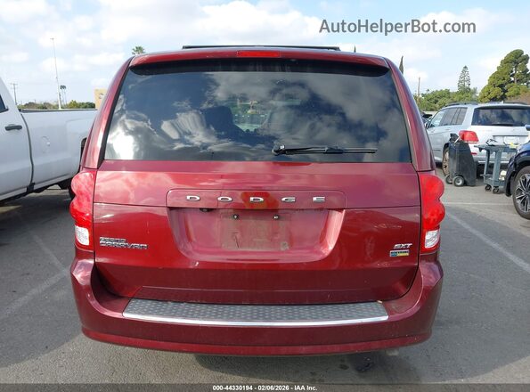 2C4RDGCGXKR642151 2019 DODGE GRAND CARAVAN Burgundy 