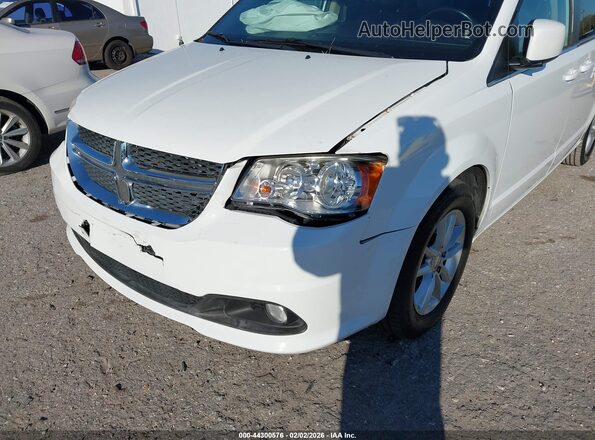 2C4RDGCGXLR174472 2020 DODGE GRAND CARAVAN White Դիմացի տեսք