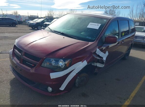 2C4RDGEG0LR213633 2020 DODGE GRAND CARAVAN Red Vista tres cuartos delantera izquierda