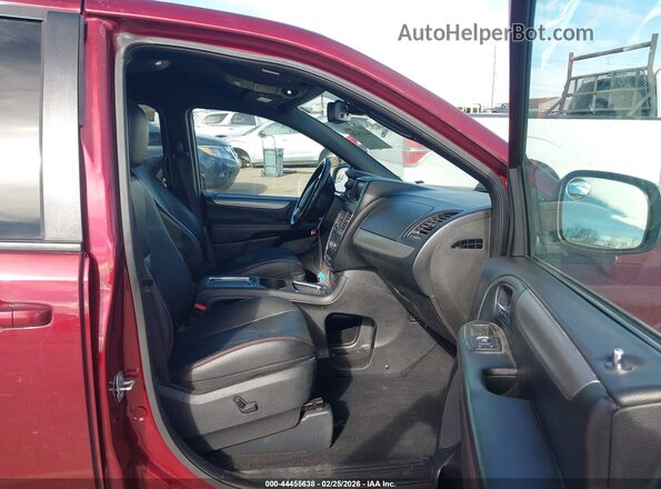 2C4RDGEG0LR213633 2020 DODGE GRAND CARAVAN Red Vista interior delantera