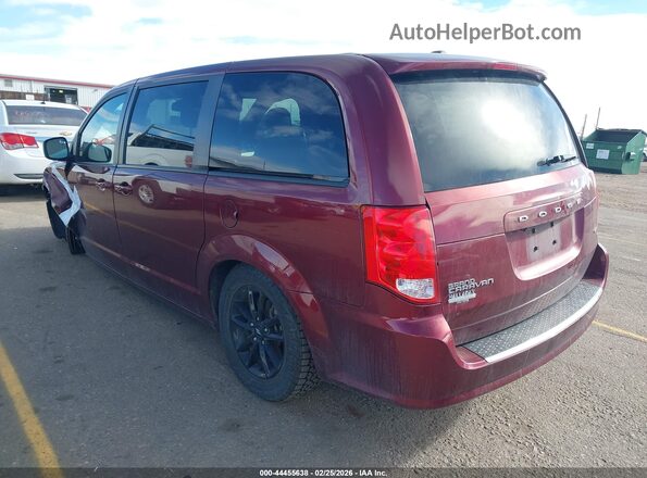 2C4RDGEG0LR213633 2020 DODGE GRAND CARAVAN Red Trasero izquierdo
