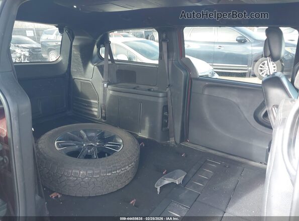 2C4RDGEG0LR213633 2020 DODGE GRAND CARAVAN Red Vista de la etiqueta del VIN