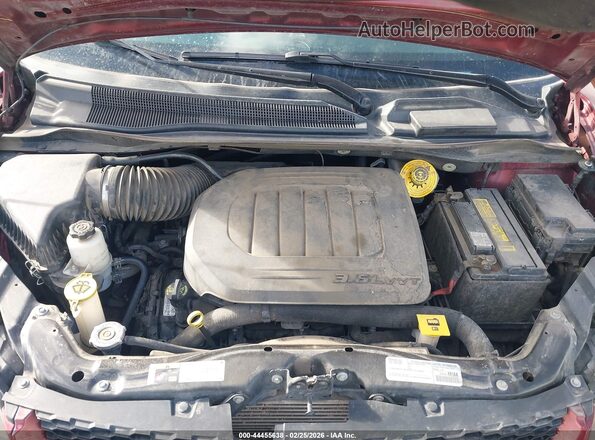 2C4RDGEG0LR213633 2020 DODGE GRAND CARAVAN Red Vista trasera